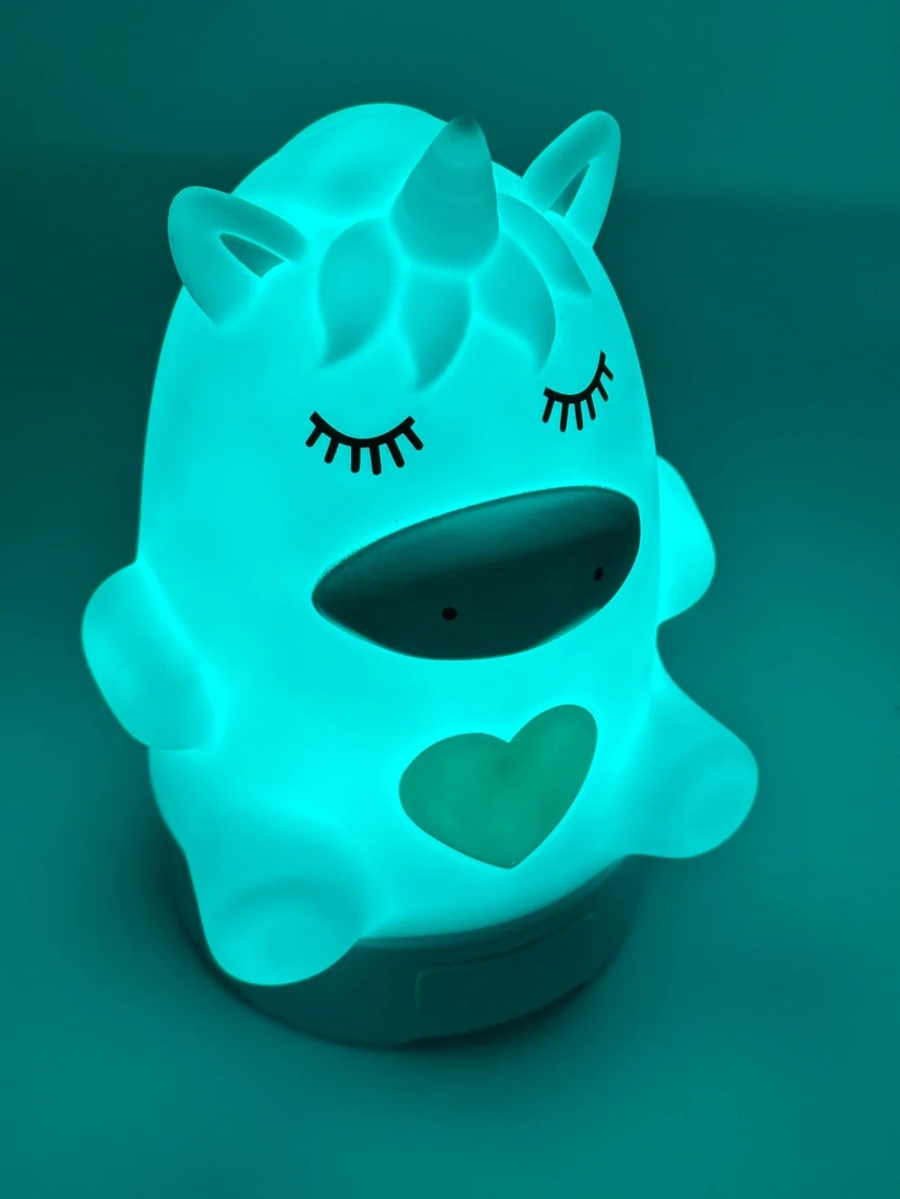 Kids Night Light & camping lantern unicorn with 6 light colors & handle